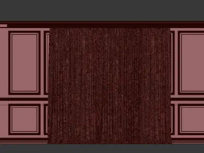 Curtain Set 326 3D model