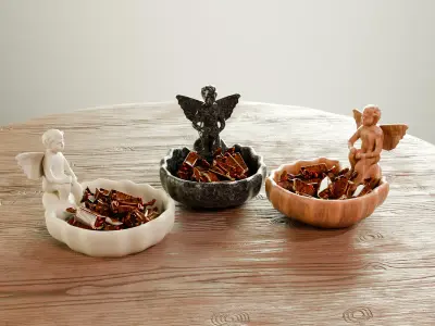 Chocolate Angel 3D model