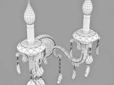 788624 Lusso Osgona Sconce 3D model