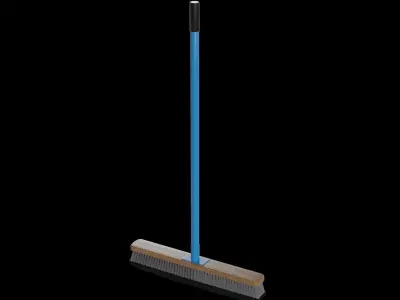 Brooms mops and window squeegees Rubber Broom 3D model
