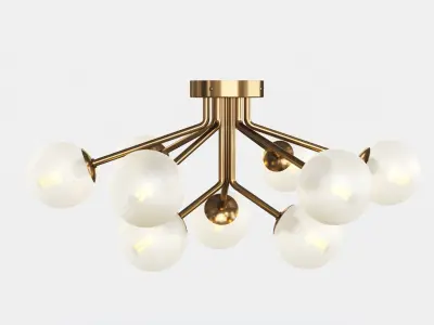 Ottavia Ceiling Mounter Chandelier 3D model