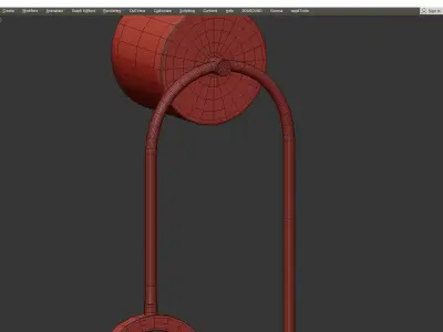 NIELLO SCONCE Low-poly 3D model