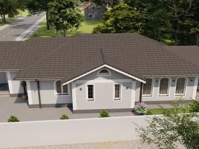 House 13 Exterior 3D model