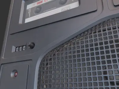 Tape recorder Romantic 306 3D model