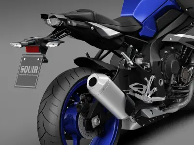 Yamaha MT-10 2016 3D model
