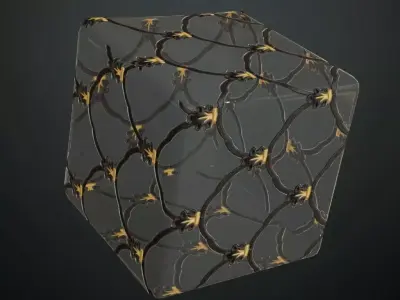 Glass Pattern PBR Seamless Texture