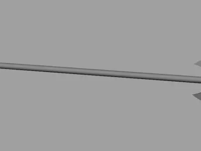 Battle Axe of Black armor Boba Fett  3D print model