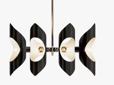 Vickery Chandelier Arteriors 3D model