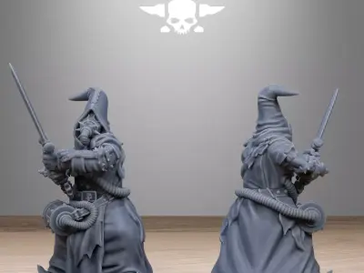 Scavenger Mystics 3D print model