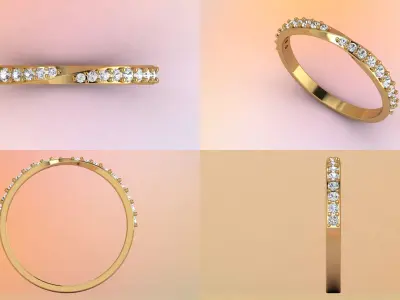 Finger Rings collection printable 3D print model 3