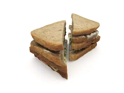 Sandwich 3D model