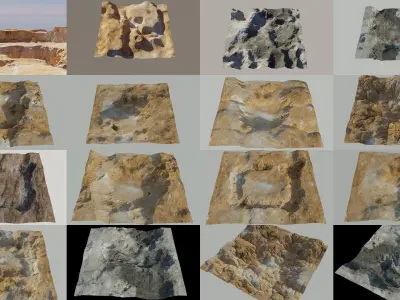 Landscape 3D models 3D Model Pack