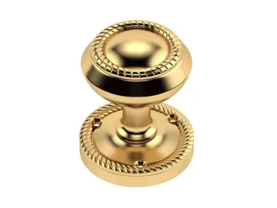 Georgian Mortice Door Knob 3D model