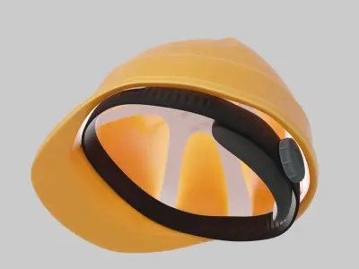 Safety Helmet 3D model