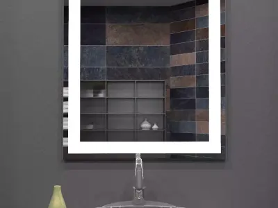 Illuminated Mirror 9 3D model