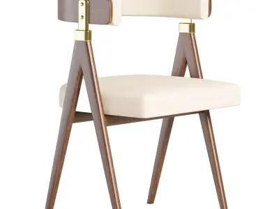 Floyd Dining Chair  Low-poly 3D model