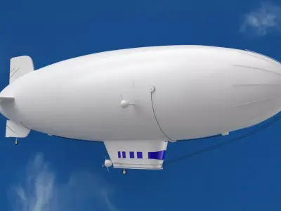 Blimp 3D model