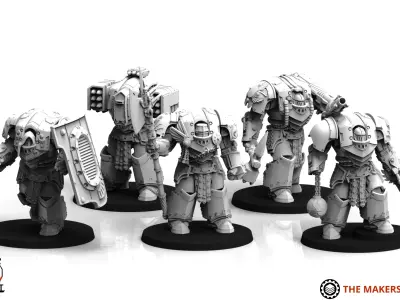 Obsidian Guard - Djinni - Upgrade pack 3D print model