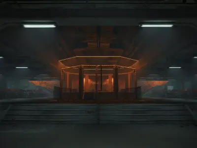 Punch Club Low-poly 3D model