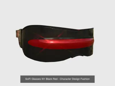 10 SciFi Glasses I Collection - Character Design Fashion 3D Model Pack