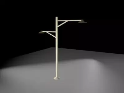 Modern Street light 3D model