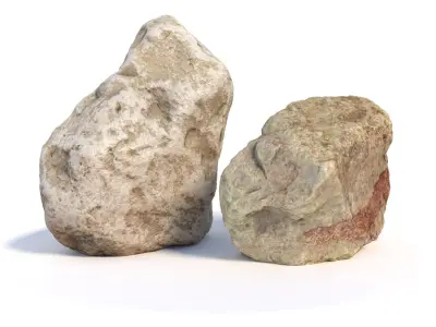 135 stone 3D model