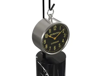table clock 12 3D model