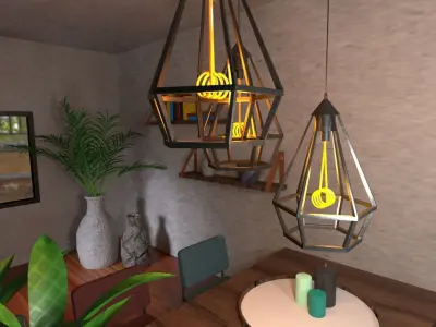 Interior design 3D model 10