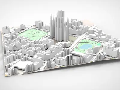 Sagrada Familia Barcelona Spain 3D model