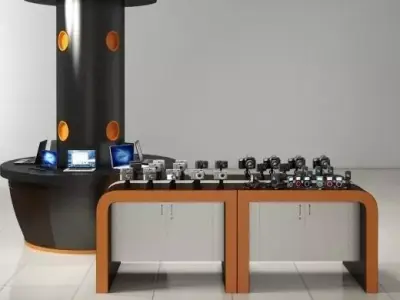 store fixtures 07 am161 3D model