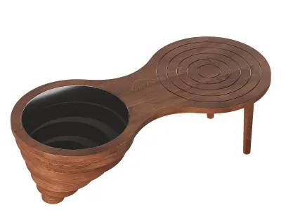 Gota Coffee Table 3D model