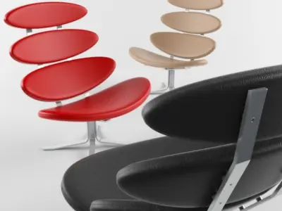 Corona Spectrum Low-poly 3D model