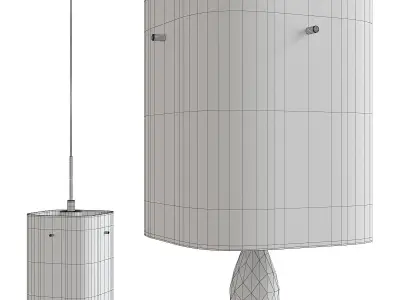 PD2705 LED Mini Pendant Light Low-poly 3D model