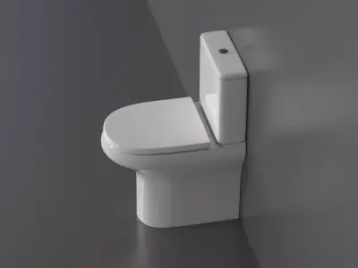 WC36 Toilet 3D model