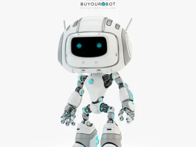 CUTE ALIEN ROBOT II 3D model