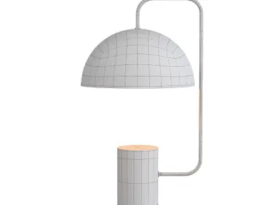 RG Lamp 4 Low-poly 3D model