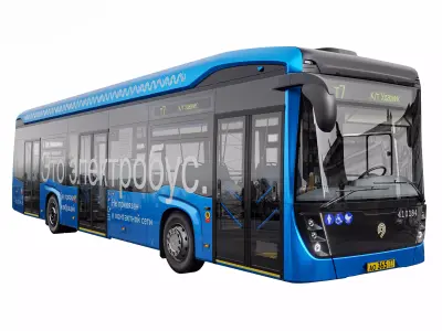 Electrobus Kamaz-6282 3D model