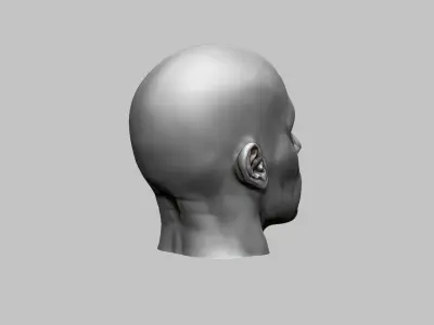 male headphone stand Headset Stand Perfect Gamer Gift 3D print model