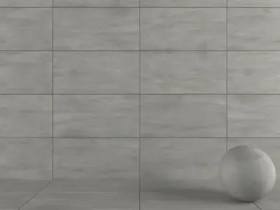 Concrete wall tiles Luce Acciaio 60x120 Set 1 Texture