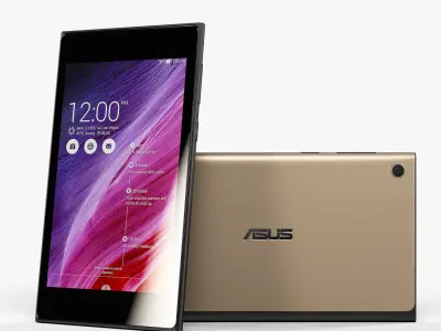 Asus MeMo Pad 7 ME572C tablet Low-poly 3D model