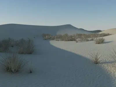 Desert Landscape 3 3D model