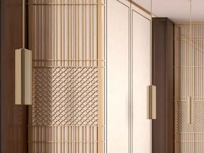 restaurant interior 3D model shop