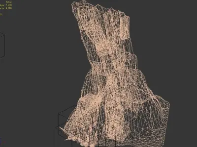 Brutal tribes - Cliffs 02 3D model