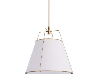 Conical Drum Pendant 3D model