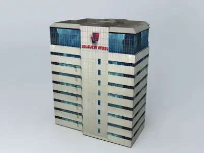 Krakatau Steel Building 3D model