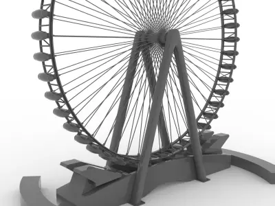 Ain Dubai 3D print model