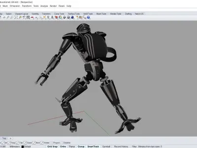Robot N03 3D model