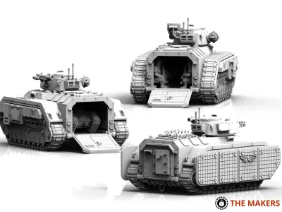 Universal Guard - Transport Tank 3D print model