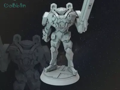 JPX - Sci-fi War 3D print model