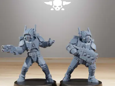 Tarion Clone Infantry 3D print model